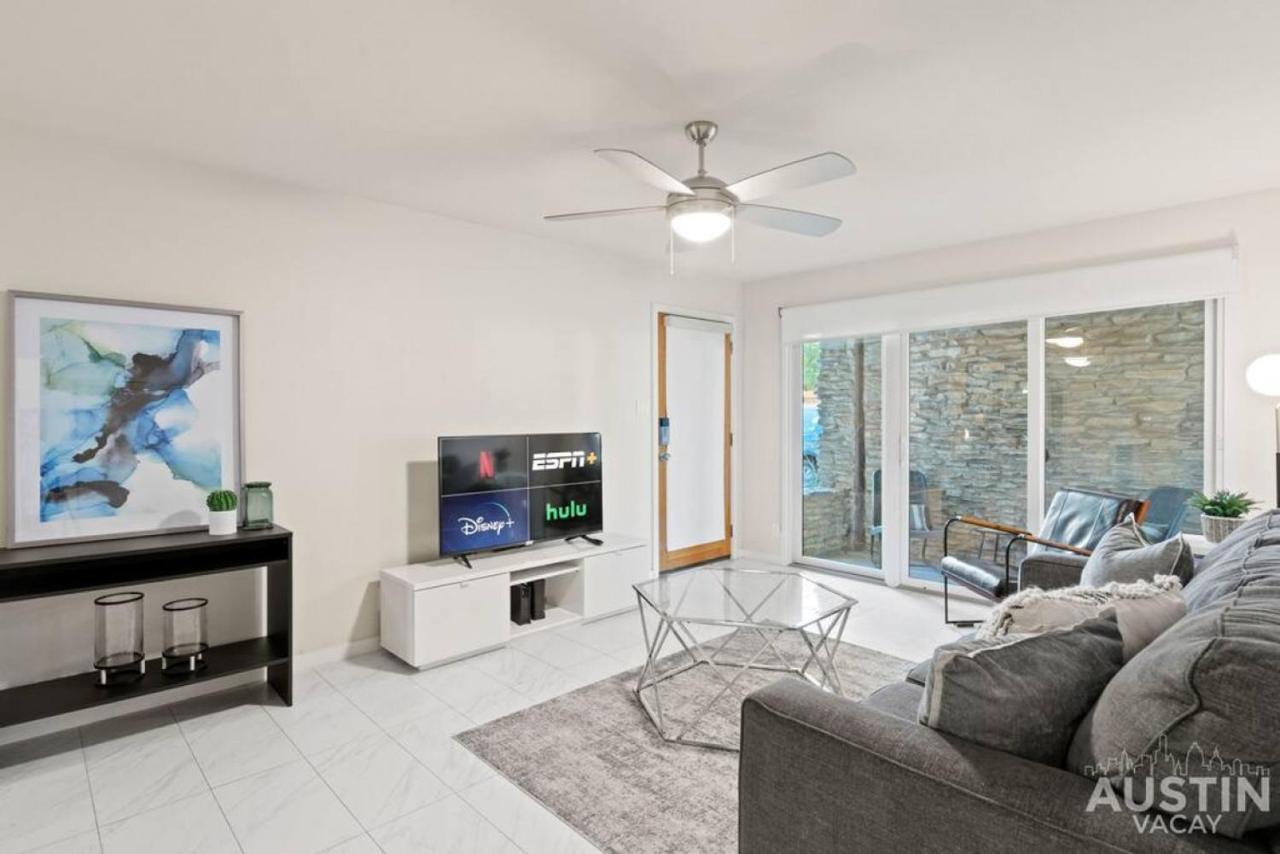 Charming Modern Apt Pool Patio Free Parking Austin Luaran gambar