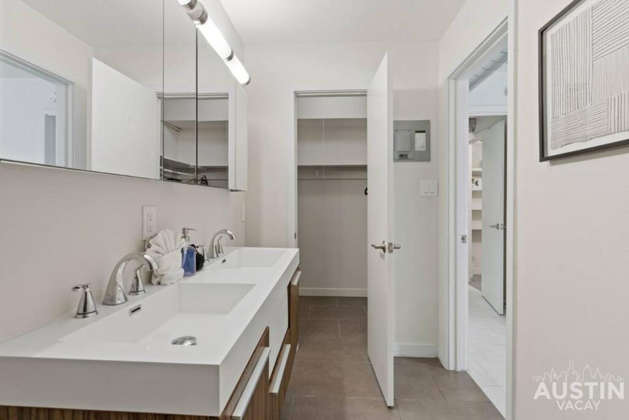 Charming Modern Apt Pool Patio Free Parking Austin Luaran gambar
