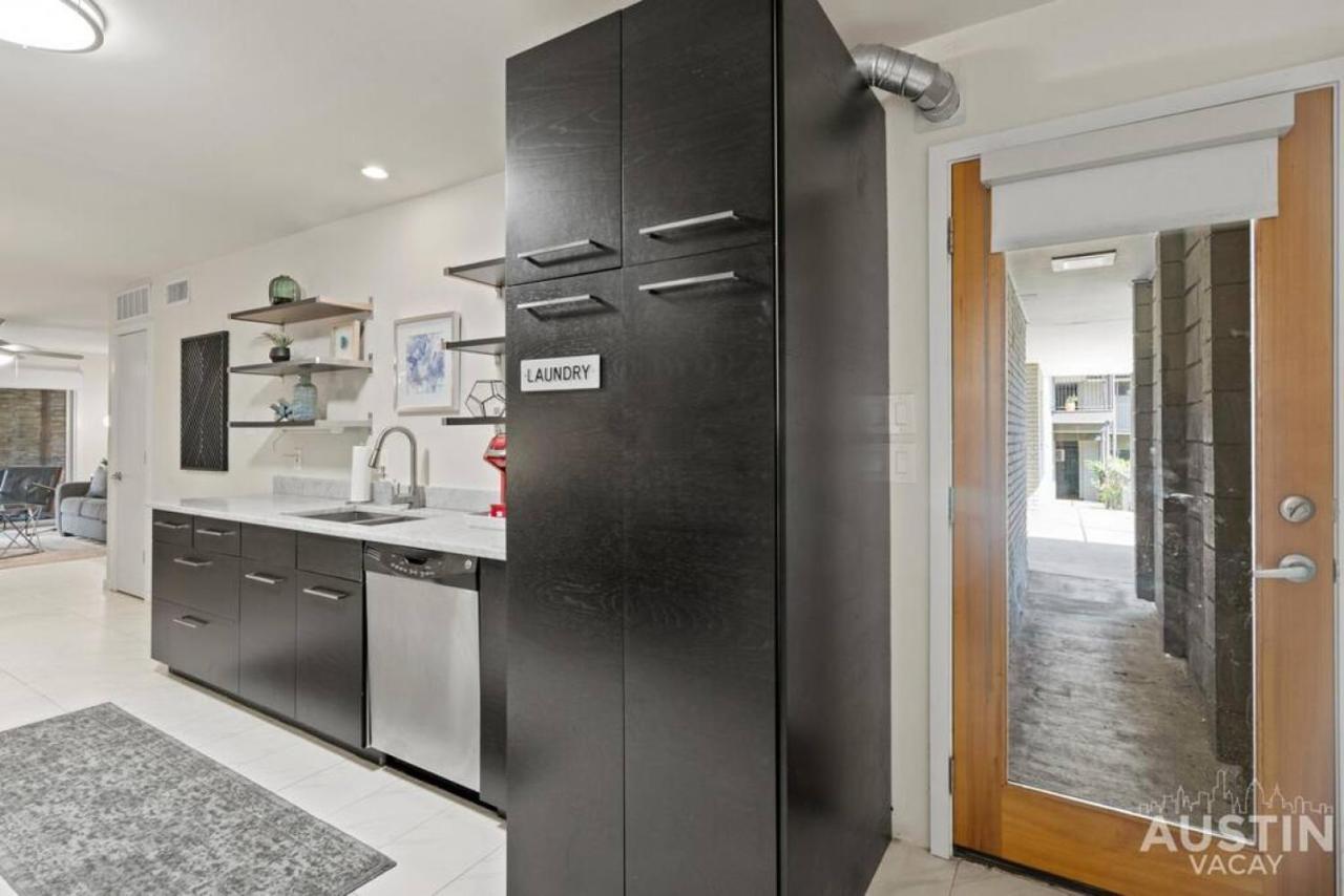Charming Modern Apt Pool Patio Free Parking Austin Luaran gambar