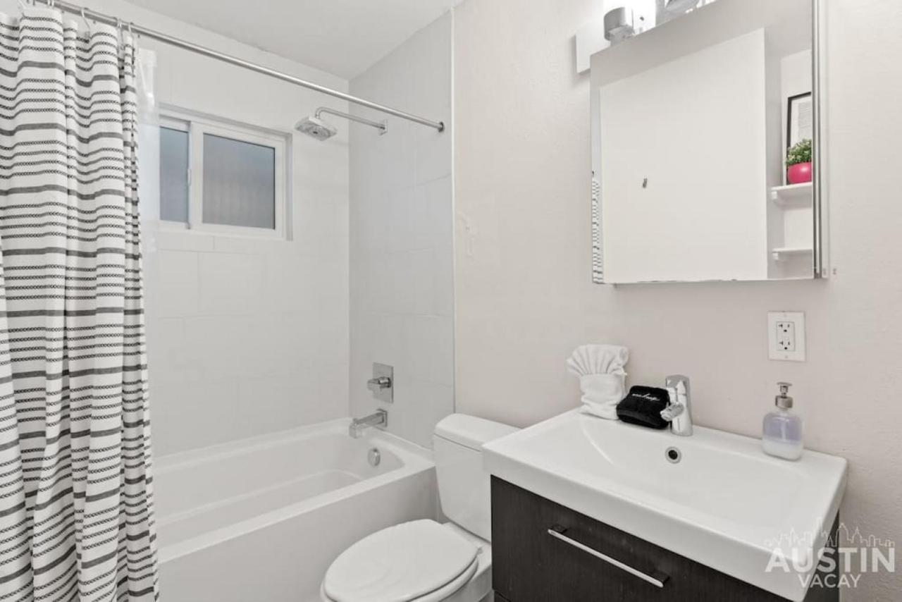 Charming Modern Apt Pool Patio Free Parking Austin Luaran gambar