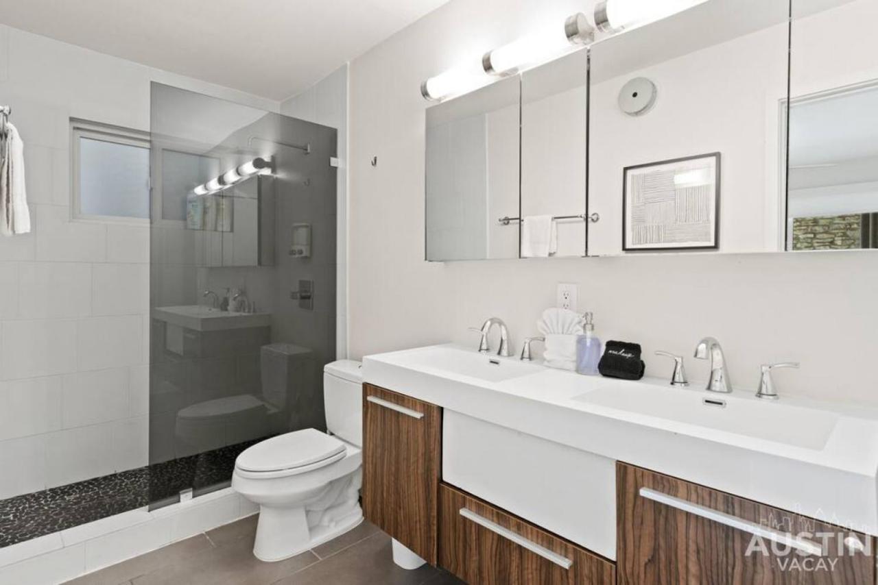 Charming Modern Apt Pool Patio Free Parking Austin Luaran gambar