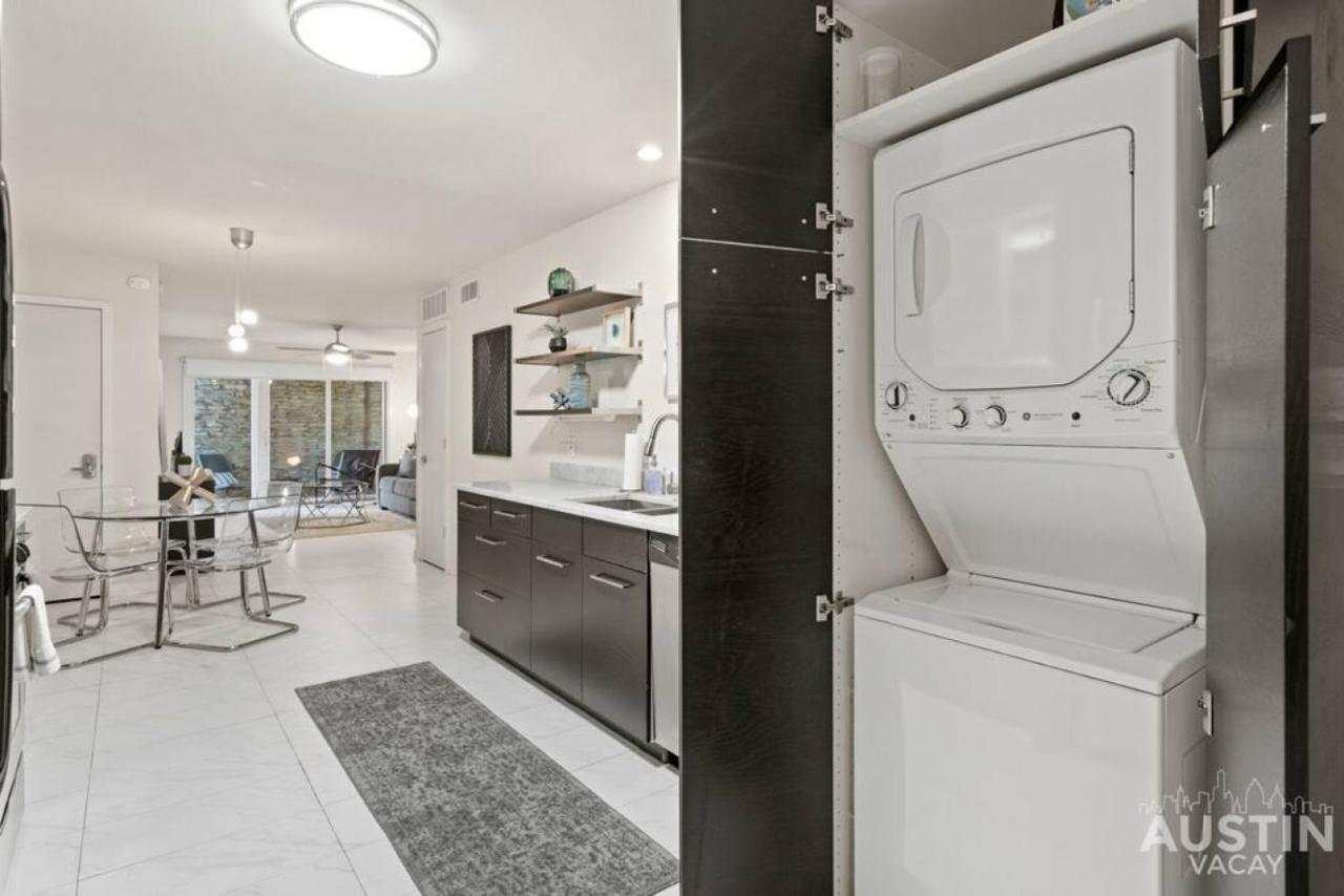 Charming Modern Apt Pool Patio Free Parking Austin Luaran gambar