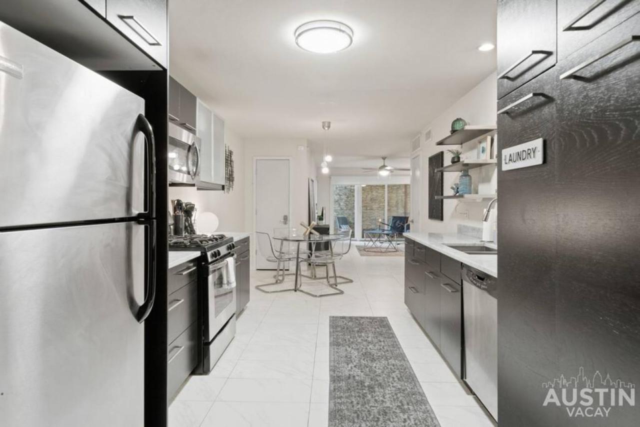 Charming Modern Apt Pool Patio Free Parking Austin Luaran gambar